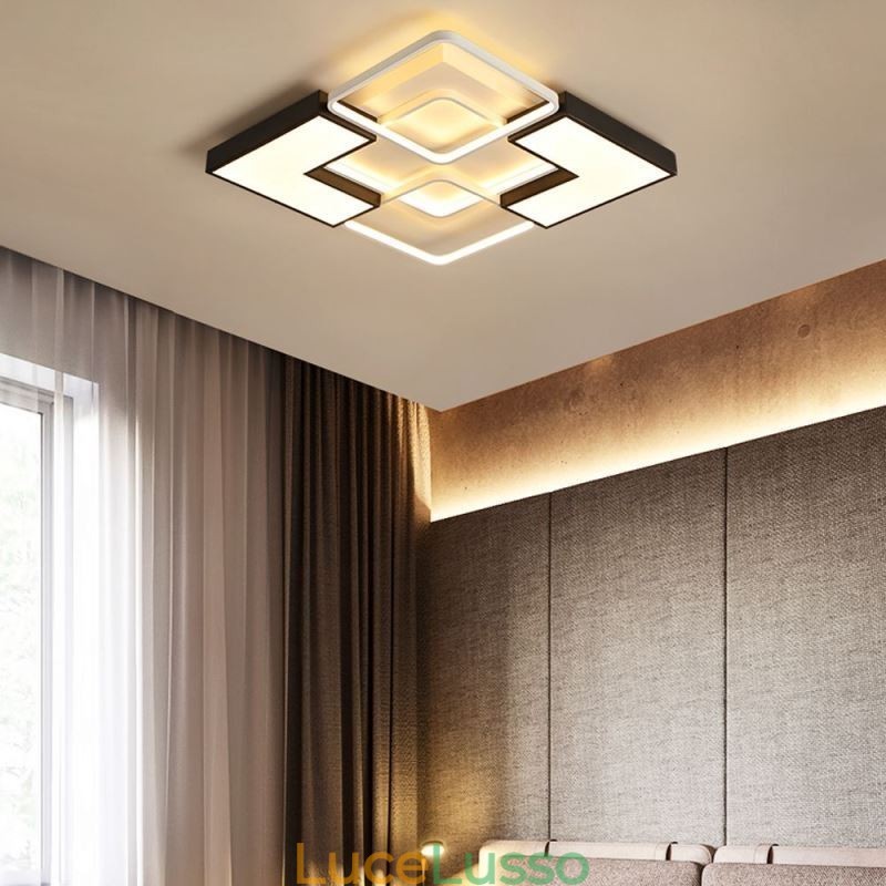 Plafoniera a filo in acrilico Illuminazione decorativa creativa