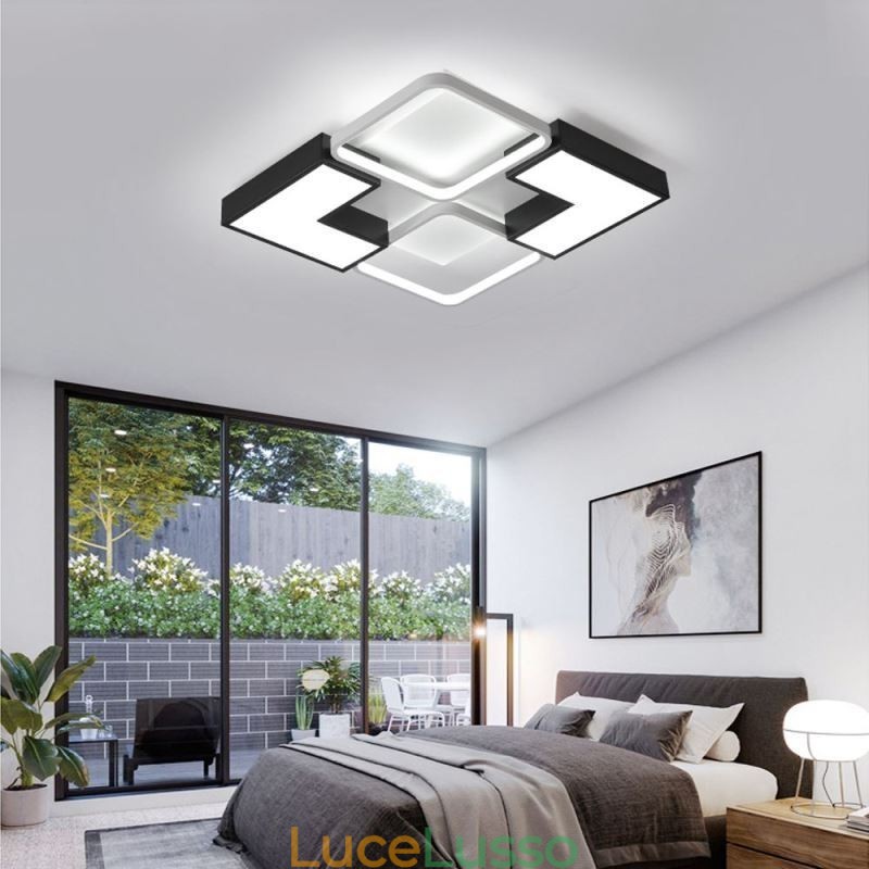 Plafoniera a filo in acrilico Illuminazione decorativa creativa