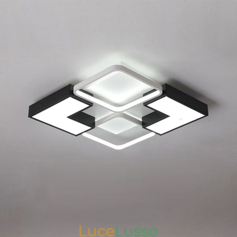 Plafoniera a filo in acrilico Illuminazione decorativa creativa