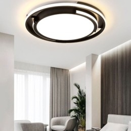 Lampada da soffitto circolare moderna e minimalista da soffitto a filo