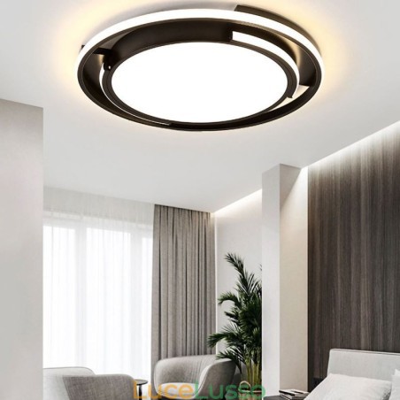Lampada da soffitto circolare moderna e minimalista da soffitto a filo Lampada da soffitto circolare moderna e minimalista da soffitto a filo