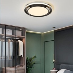 Lampada da soffitto circolare moderna e minimalista da soffitto a filo
