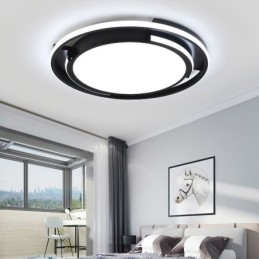 Lampada da soffitto circolare moderna e minimalista da soffitto a filo