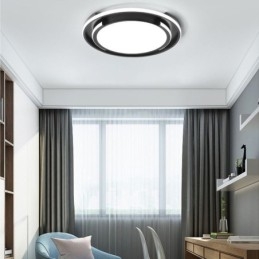 Lampada da soffitto circolare moderna e minimalista da soffitto a filo