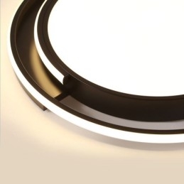 Lampada da soffitto circolare moderna e minimalista da soffitto a filo