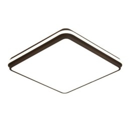 Lampada da soffitto a filo quadrata minimalista, illuminazione moderna in acrilico