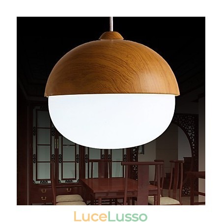 Lampadario Mini Stile Moderno Contemporaneo Legno Bambù Lampadario Mini Stile Moderno Contemporaneo Legno Bambù