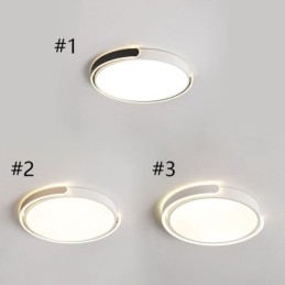 Lampada da soffitto rotonda in acrilico a filo