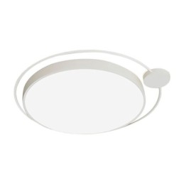 Lampada da soffitto in acrilico con montaggio a filo rotondo in stile semplice