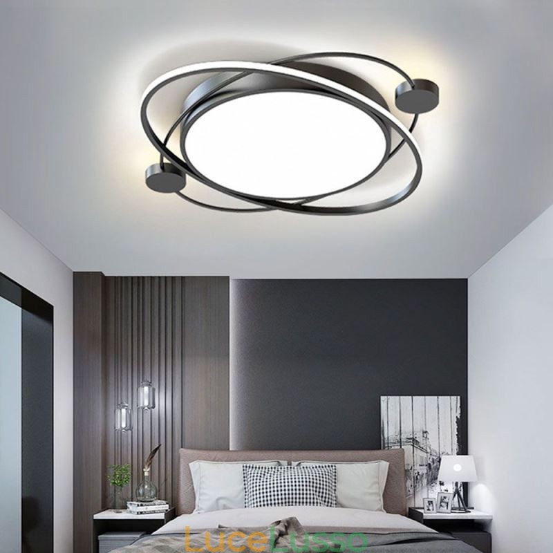 Lampada da soffitto moderna Planet Plafoniera a filo