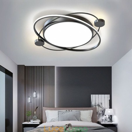Lampada da soffitto moderna Planet Plafoniera a filo Lampada da soffitto moderna Planet Plafoniera a filo
