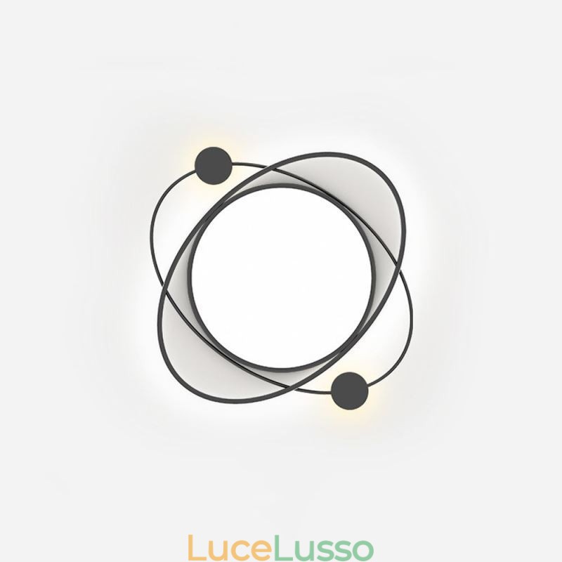 Lampada da soffitto moderna Planet Plafoniera a filo