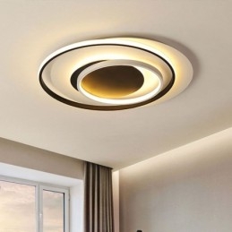 Plafoniera rotonda irregolare da soffitto