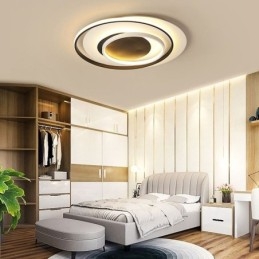 Plafoniera rotonda irregolare da soffitto