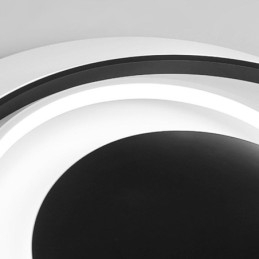 Plafoniera rotonda irregolare da soffitto