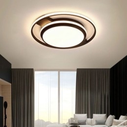 Lampada da soffitto rotonda moderna e minimalista a filo