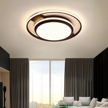 Lampada da soffitto rotonda moderna e minimalista a filo Lampada da soffitto rotonda moderna e minimalista a filo