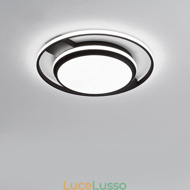 Lampada da soffitto rotonda moderna e minimalista a filo