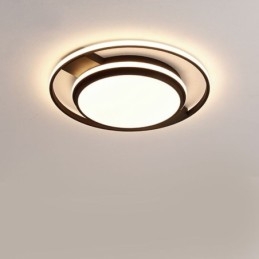 Lampada da soffitto rotonda moderna e minimalista a filo