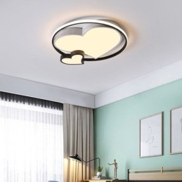 Lampada da soffitto a filo Double Hearts Illuminazione decorativa
