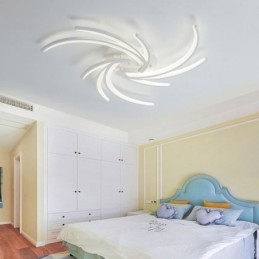 Plafoniera lineare irregolare da soffitto Illuminazione moderna