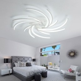 Plafoniera lineare irregolare da soffitto Illuminazione moderna