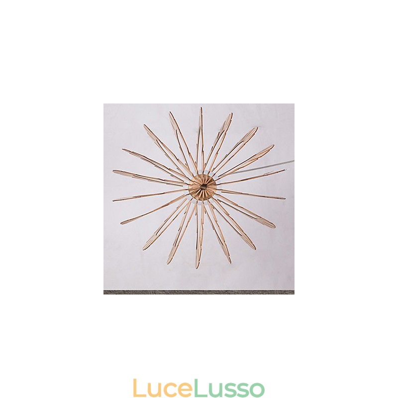 Lampadario in legno vintage Others
