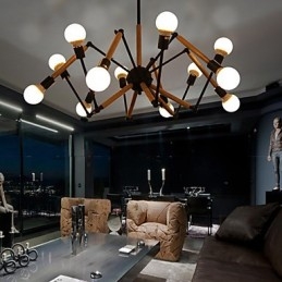 Lampadario Mini Stile Moderno Contemporaneo Metallo