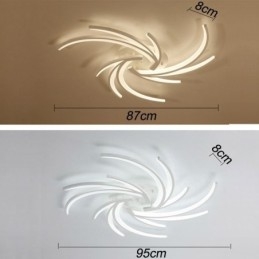 Plafoniera lineare irregolare da soffitto Illuminazione moderna