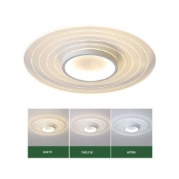 Lampada da soffitto moderna circolare a filo, lampada minimalista