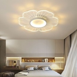 Lampada da soffitto a filo minimalista Petal Illuminazione decorativa creativa