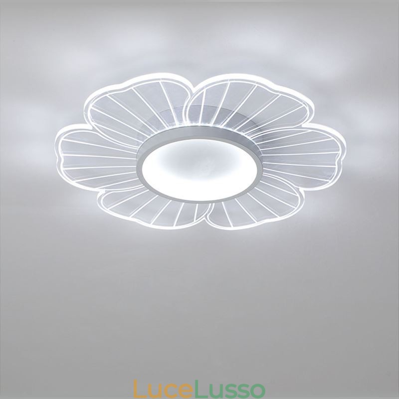 Lampada da soffitto a filo minimalista Petal Illuminazione decorativa creativa