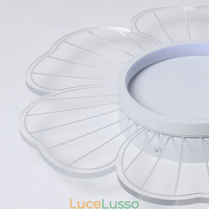 Lampada da soffitto a filo minimalista Petal Illuminazione decorativa creativa
