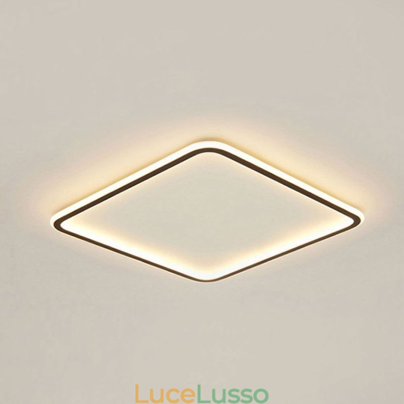 Lampada da soffitto moderna minimalista a filo ultra sottile a filo
