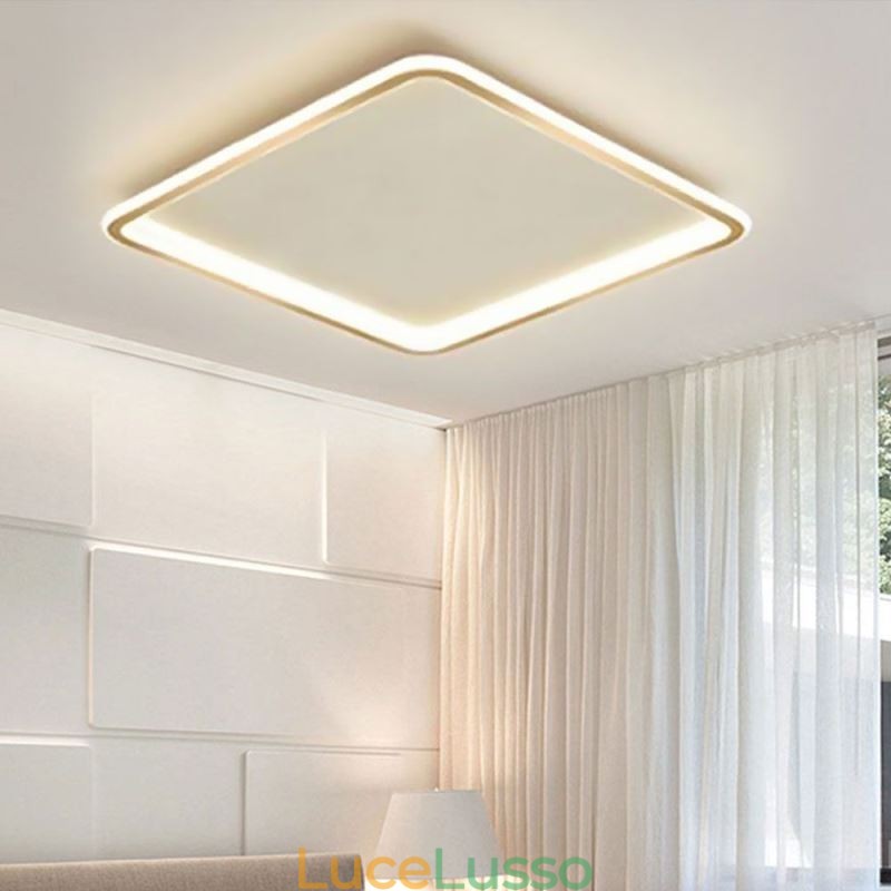 Lampada da soffitto moderna minimalista a filo ultra sottile a filo