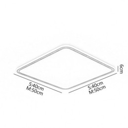 Lampada da soffitto moderna minimalista a filo ultra sottile a filo