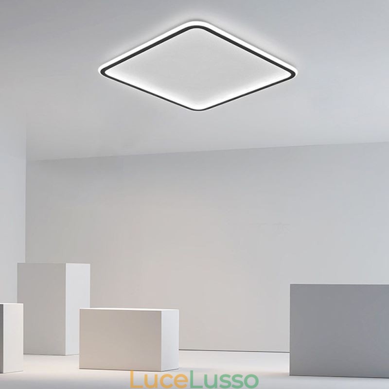 Lampada da soffitto moderna minimalista a filo ultra sottile a filo