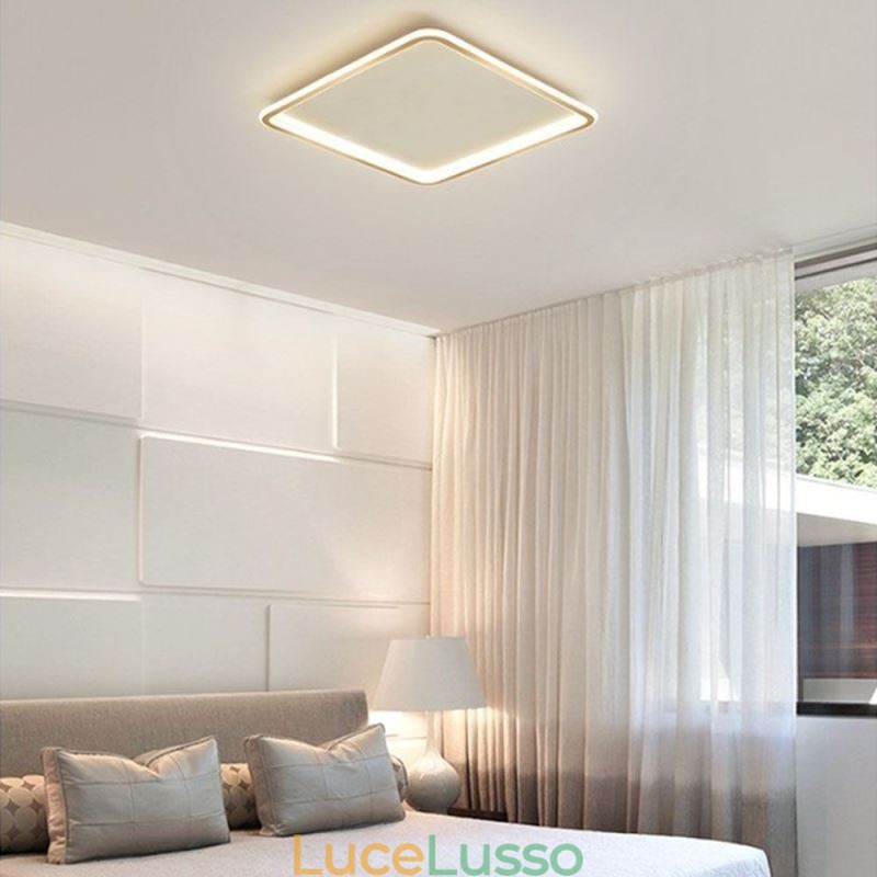 Lampada da soffitto moderna minimalista a filo ultra sottile a filo
