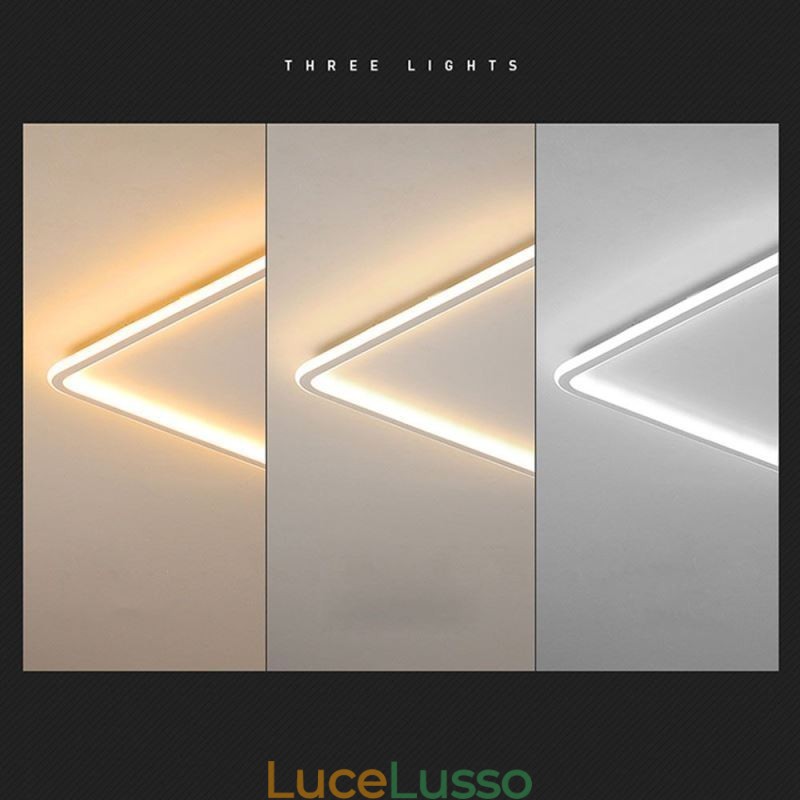 Lampada da soffitto moderna minimalista a filo ultra sottile a filo