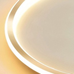 Plafoniera circolare minimalista da soffitto a filo