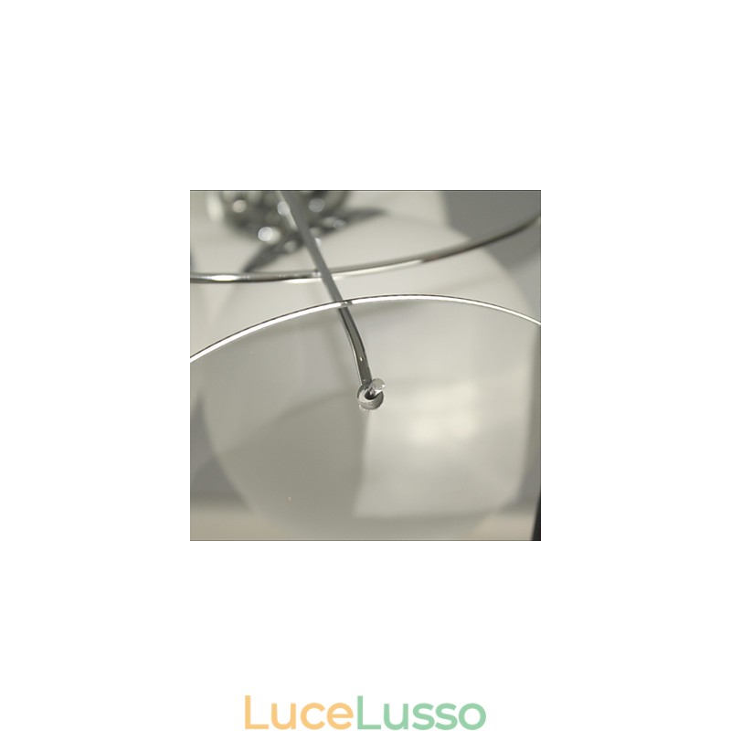 offerte Milano Semplice Moda Stile Lampadario Luce Lampadario Vetro Grigio Fumo