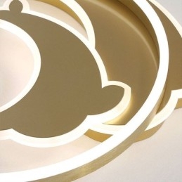Plafoniera a filo Gold Dolphin