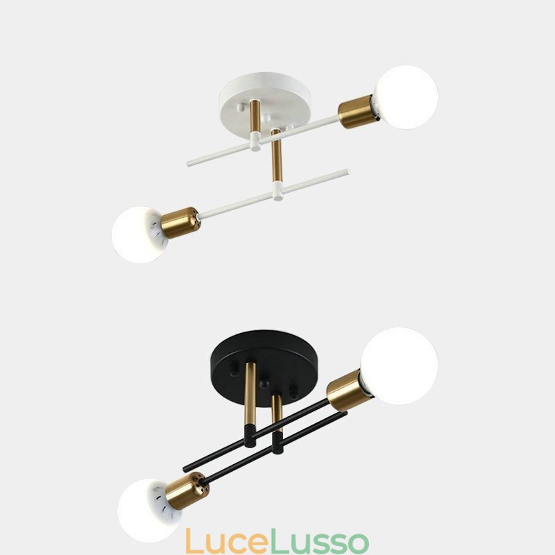 Semplice lampada da soffitto a filo con incrocio Magic Beans
