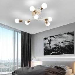 Semplice lampada da soffitto a filo con incrocio Magic Beans