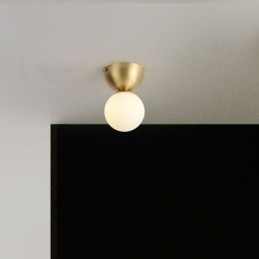 Lampada da soffitto a filo in ottone nordico Mini Illuminazione per atrio