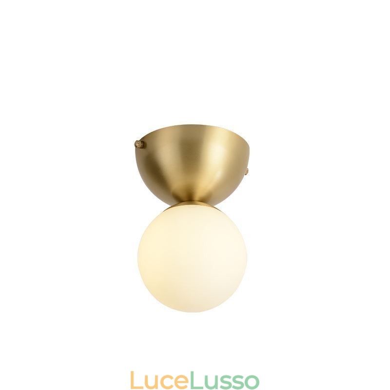 Lampada da soffitto a filo in ottone nordico Mini Illuminazione per atrio