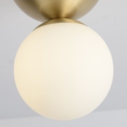 Lampada da soffitto a filo in ottone nordico Mini Illuminazione per atrio