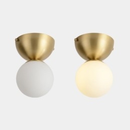 Lampada da soffitto a filo in ottone nordico Mini Illuminazione per atrio