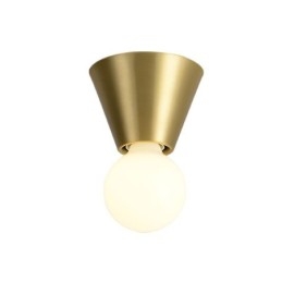 Mini plafoniera a filo in ottone nordico