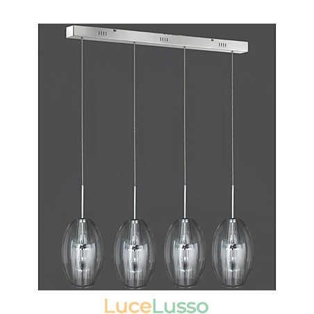 Lampada a sospensione moderna contemporanea tradizionale classica in metallo cromato per bambini Lampada a sospensione moderna contemporanea tradizionale classica in metallo cromato per bambini